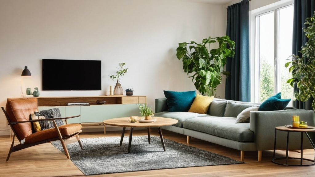 Photo sustainable living room
