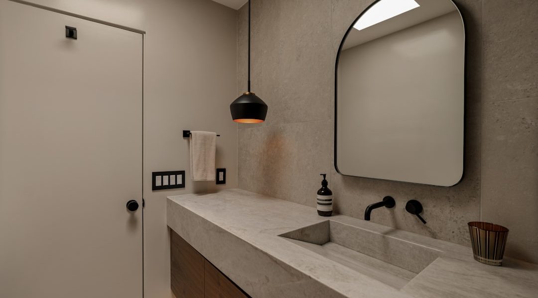 Photo bathroom lighting