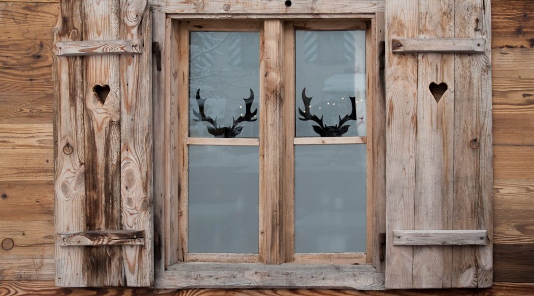 Photo window decoration