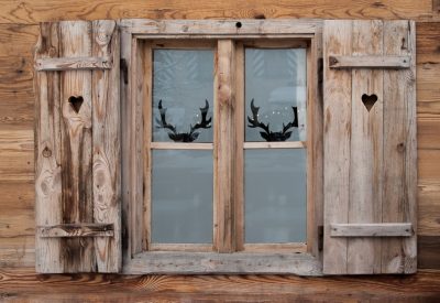 Photo window decoration